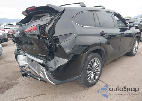 2021 Toyota Highlander Platinum from USA, damaged, VIN 5TDFZRAH2MS065458